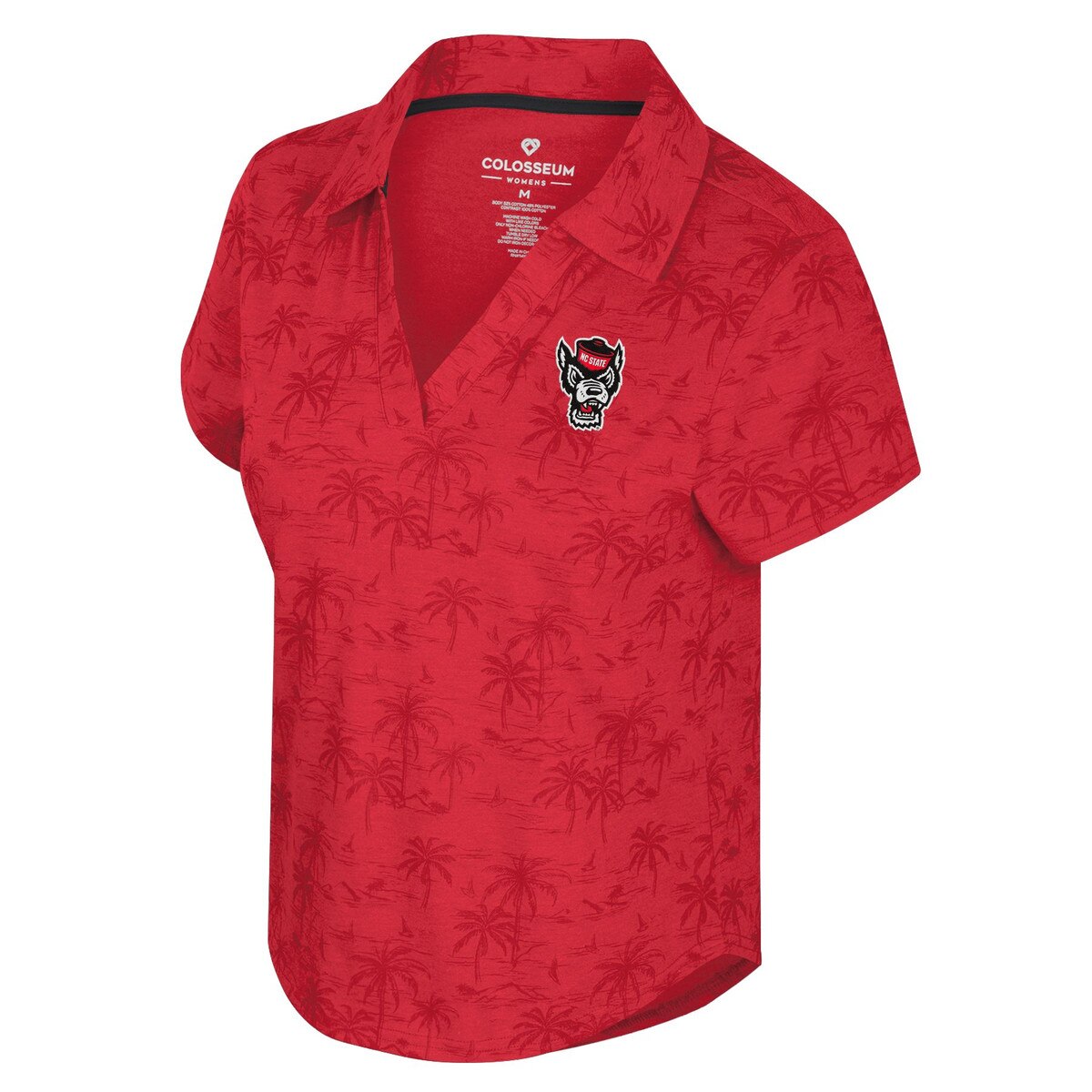 Red Ladies Palm Polo - Wolfhead